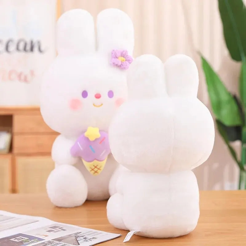 25cm Cute Rabbit Plush Toy Birthday Christmas Gift for Girl