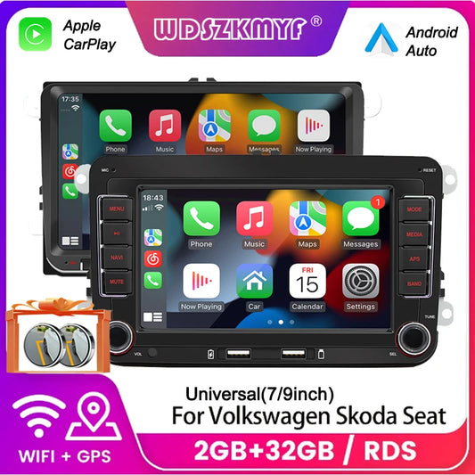Android 13 Car Radio Carpaly For VW Volkswagen Golf 5 6 Touran Passat B6 Jetta MK5 Autoradio Multimedia Player Smart car systems