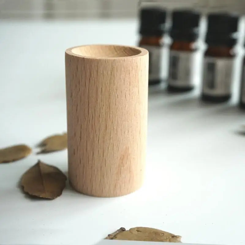 Wooden Essential Oil Aromatherapy Diffuser Wooden Diffuser Volatile Refreshing Sleep Aid Yoga Accessories Household Decoration