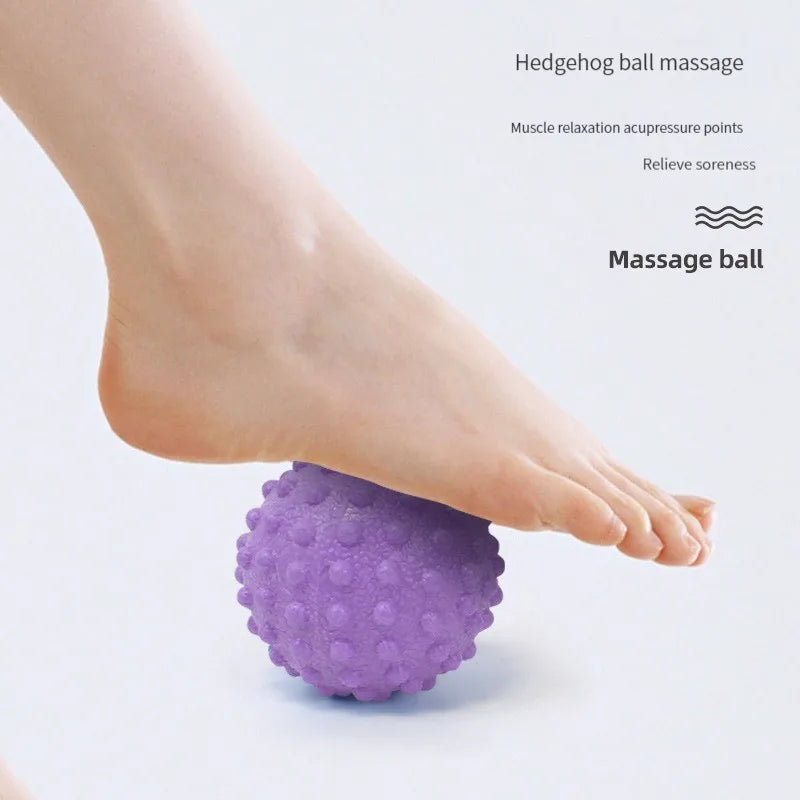 1Pc Massage Ball Foot Massager Body Fascia Muscle Relaxation legs Hand legs Massage Roller Yoga Fitness Health Care Tool