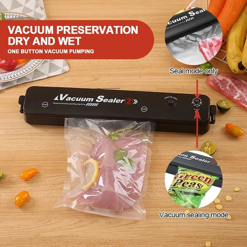 Xiaomi NEW Food Vacuum Sealer Packaging Machine Vacuum Small Household Kitchen Automatic Sealing Cooked Food Compressor