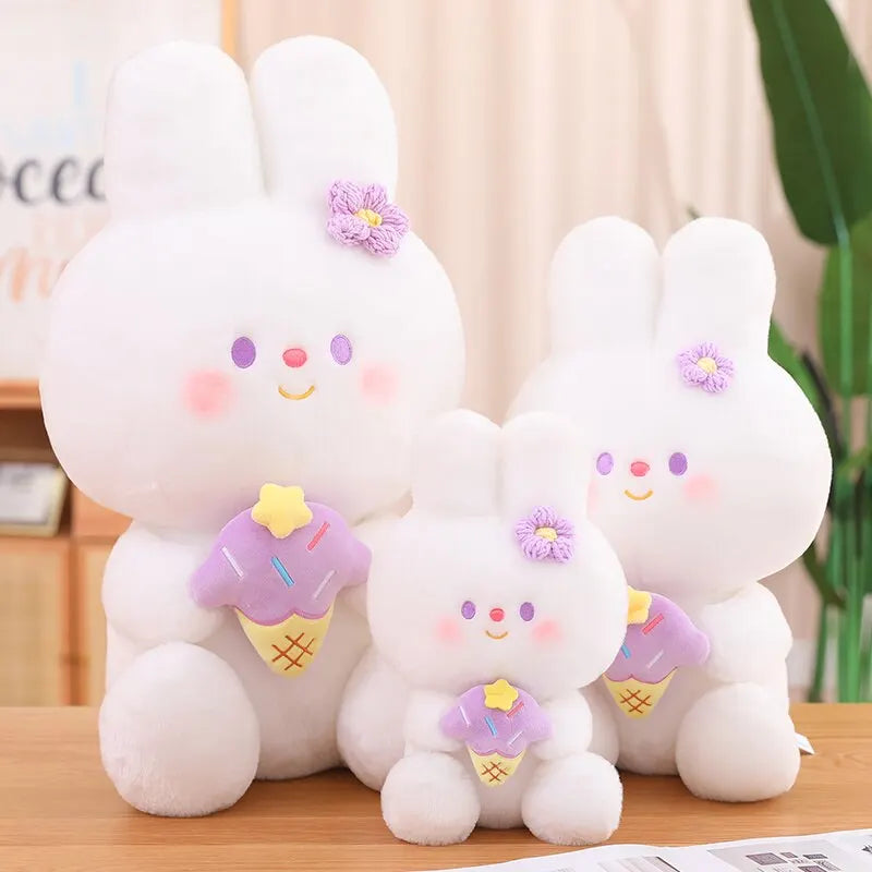 25cm Cute Rabbit Plush Toy Birthday Christmas Gift for Girl