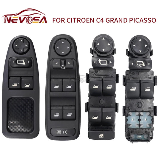 For Citroen C4 I Grand Picasso 2007-2014 Dispatch Fiat Scudo 270 272 Expert Electric Power Window Switch Glass Lifter Button