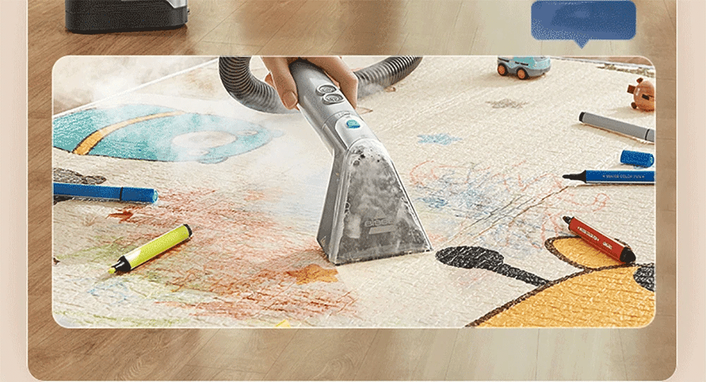 BISSELL Steam Fabric Washing Machine Sofa Carpet Fabric Cleaner Pet Bath Vacuum Cleaner Multifunctional Portable Mite Remover