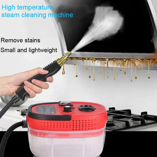 2500W 1200ml Steam Cleaner High Temperature Pressure Washer Steam Cleaning Machine For Home Air Conditioning Kitchen Hood Car