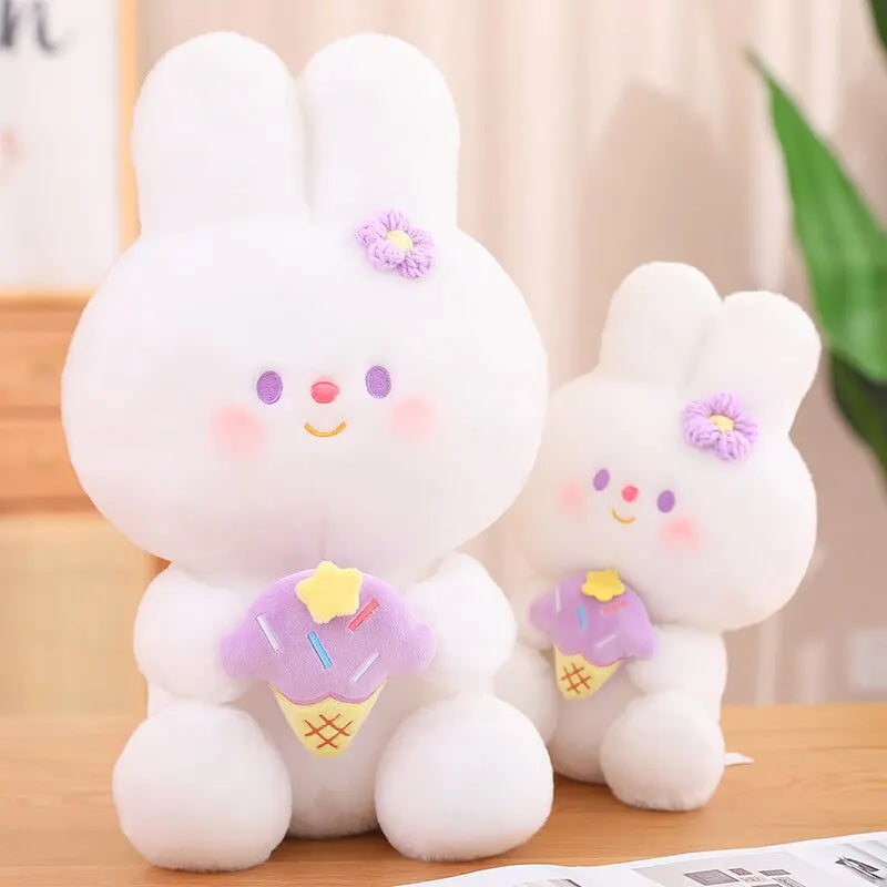 25cm Cute Rabbit Plush Toy Birthday Christmas Gift for Girl