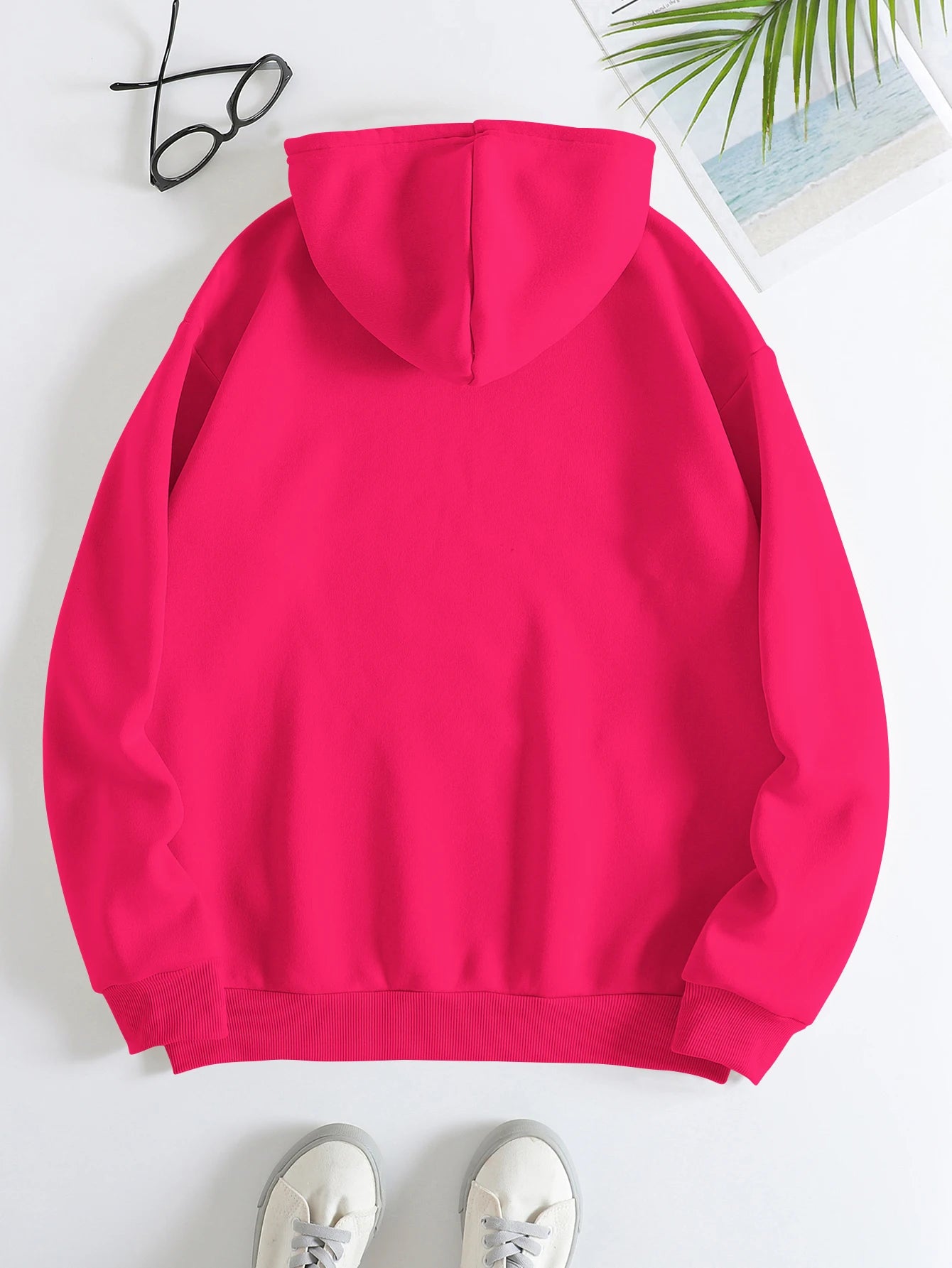 Fashionable and versatile  comfortable and loose texture  trendy all-season sweatshirt casual style letter print