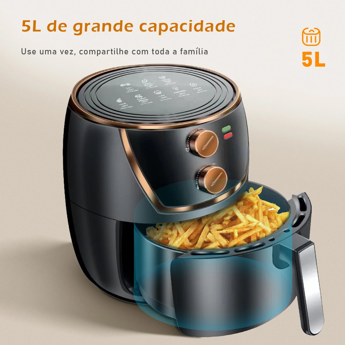 Air Friyer Air Fryer Promotion Brazil Gift Air Fryer Air Fryer Electric Fryer Air Fryer Air Fryer Free Shipping