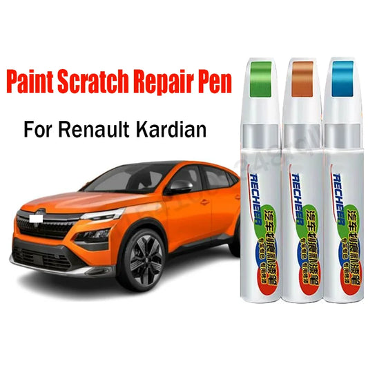 Car Paint Pen Scratch Repair Touch-Up Paint Pen for Renault Kardian Paint Scratch Remover Orange Car Paint Care Accessories