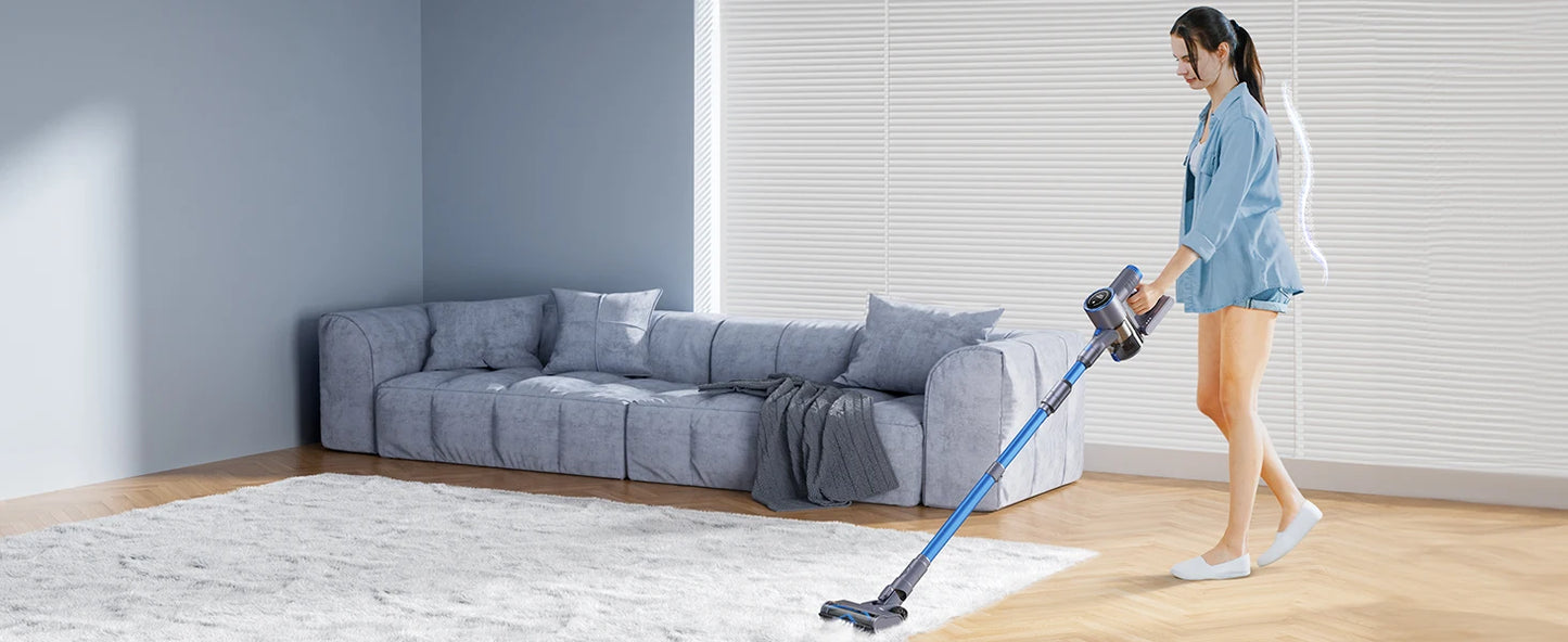 Greenote GSC60 10-in-1 Ultra-Quiet Cordless Vacuum Cleaner 33000Pa