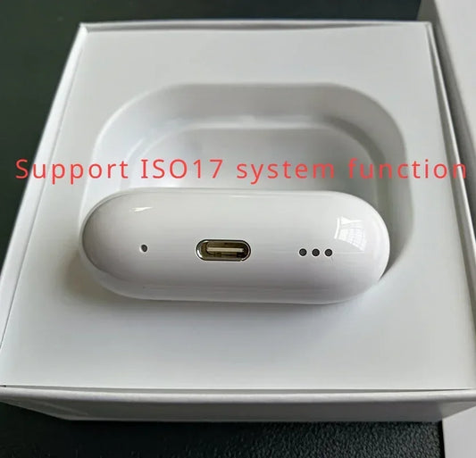 Original Pro2 TWS Bluetooth Headphones Wireless Earbuds Hifi New Fone Bluetooth And Box ANC Earbuds Touch Headset Bass For IOS17