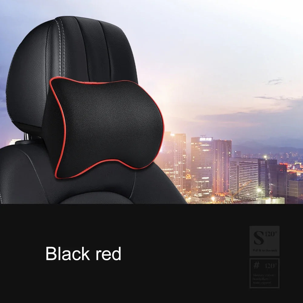 1pcs Car Seat Headrest Neck Cushion Memory Foam Soft Glutinous Support Car Neck Pillow Accessories Cushion Auto Seat Backrest