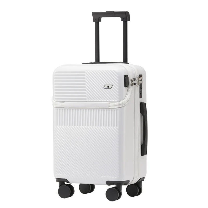 Travel Suitcase Carry on Luggage Cabin Rolling Luggage Trolley Password Suitcase Bag with Wheels Business Lightweight Luggage