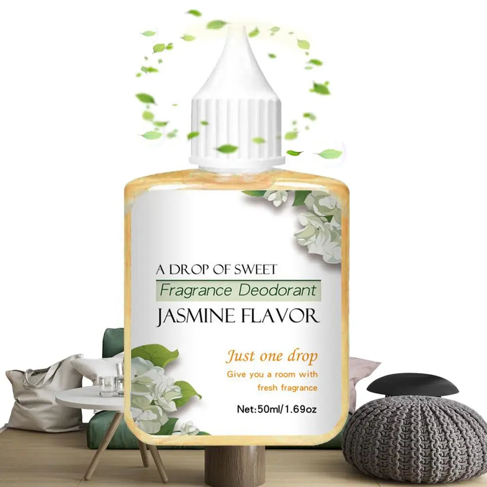 Jasmine Diffuser Natural Refreshing Jasmine Perfume Air Freshener 50ml Long-Lasting Fragrance, Aromatherapy Diffuser oil
