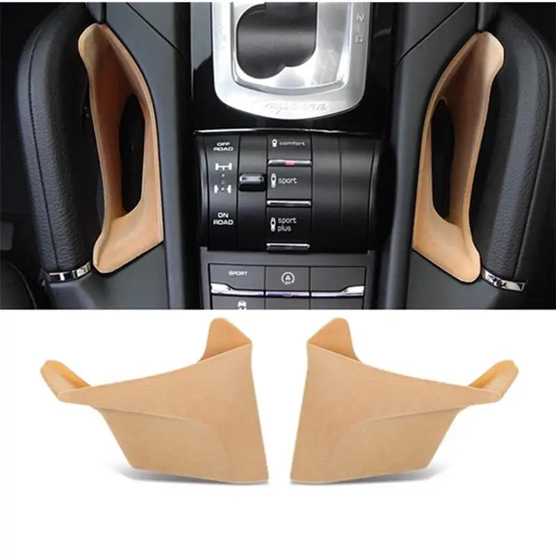 2Pcs Armrest Holder Gap Storage Box Car Organizer Container Pocket Interior Center Console For Porsche Cayenne 2011-2018 Holder