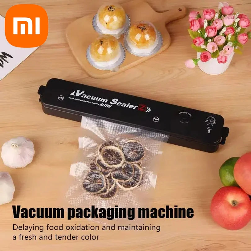 Xiaomi NEW Food Vacuum Sealer Packaging Machine Vacuum Small Household Kitchen Automatic Sealing Cooked Food Compressor