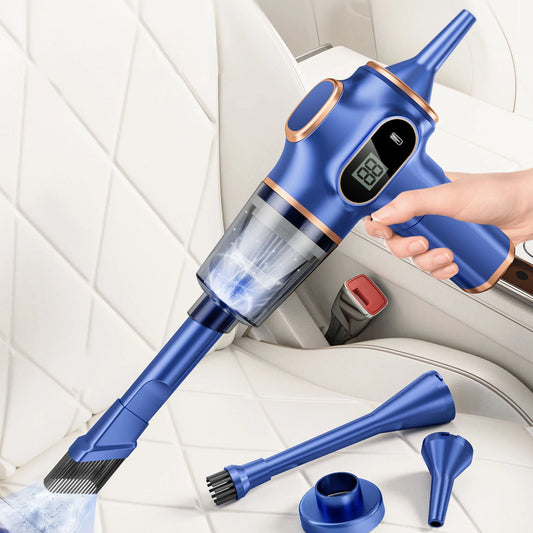 Car portable blow-svacuum cleaner Car and home Usb charging High power strong suction handheld small wireless car vacuum cleaner