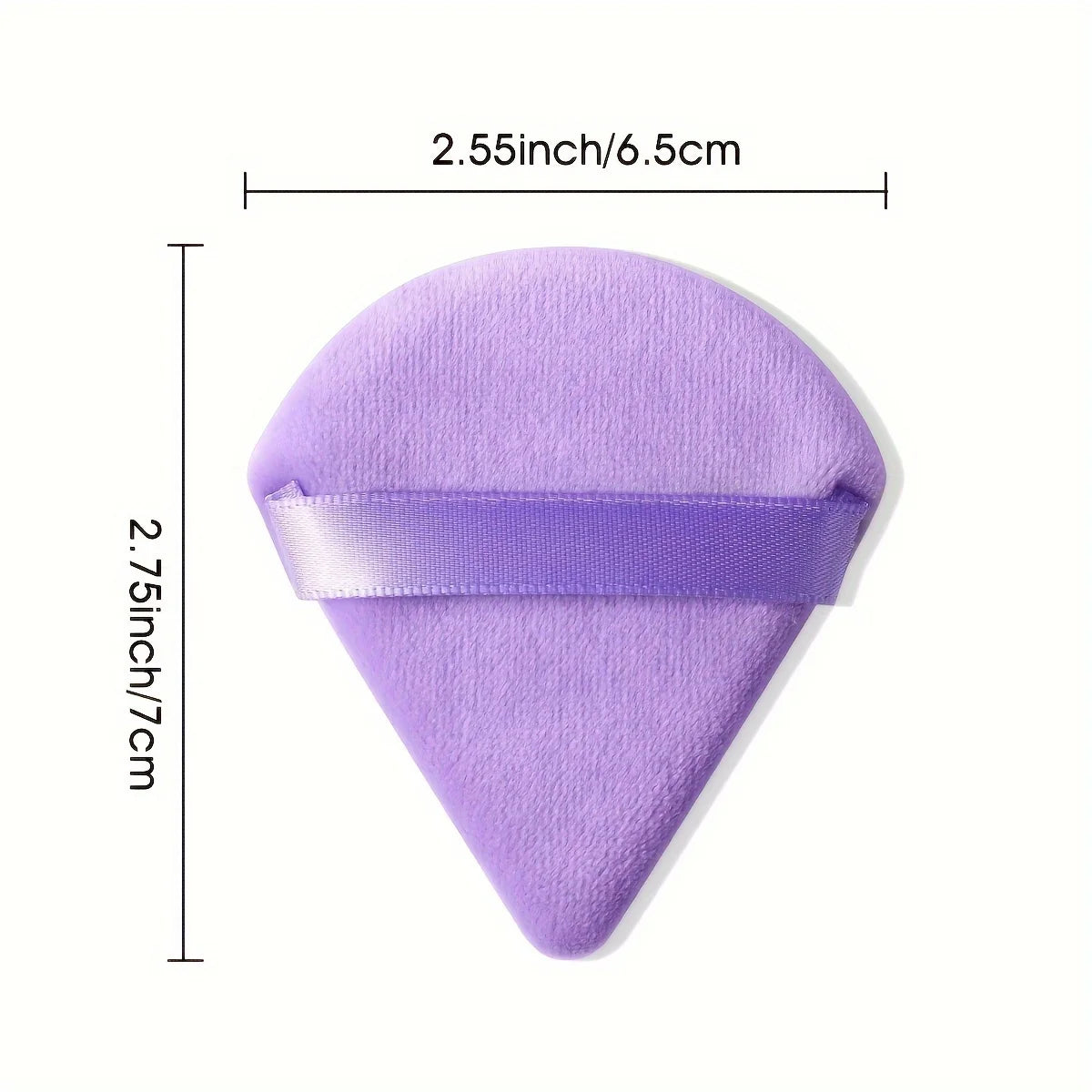 18pcs Mix Pack Heart Cosmetic Powder Puffs Triangle Makeup Puff Reusable Soft Sponge Face Body Loose Powder Wet Dry Makeup Tool