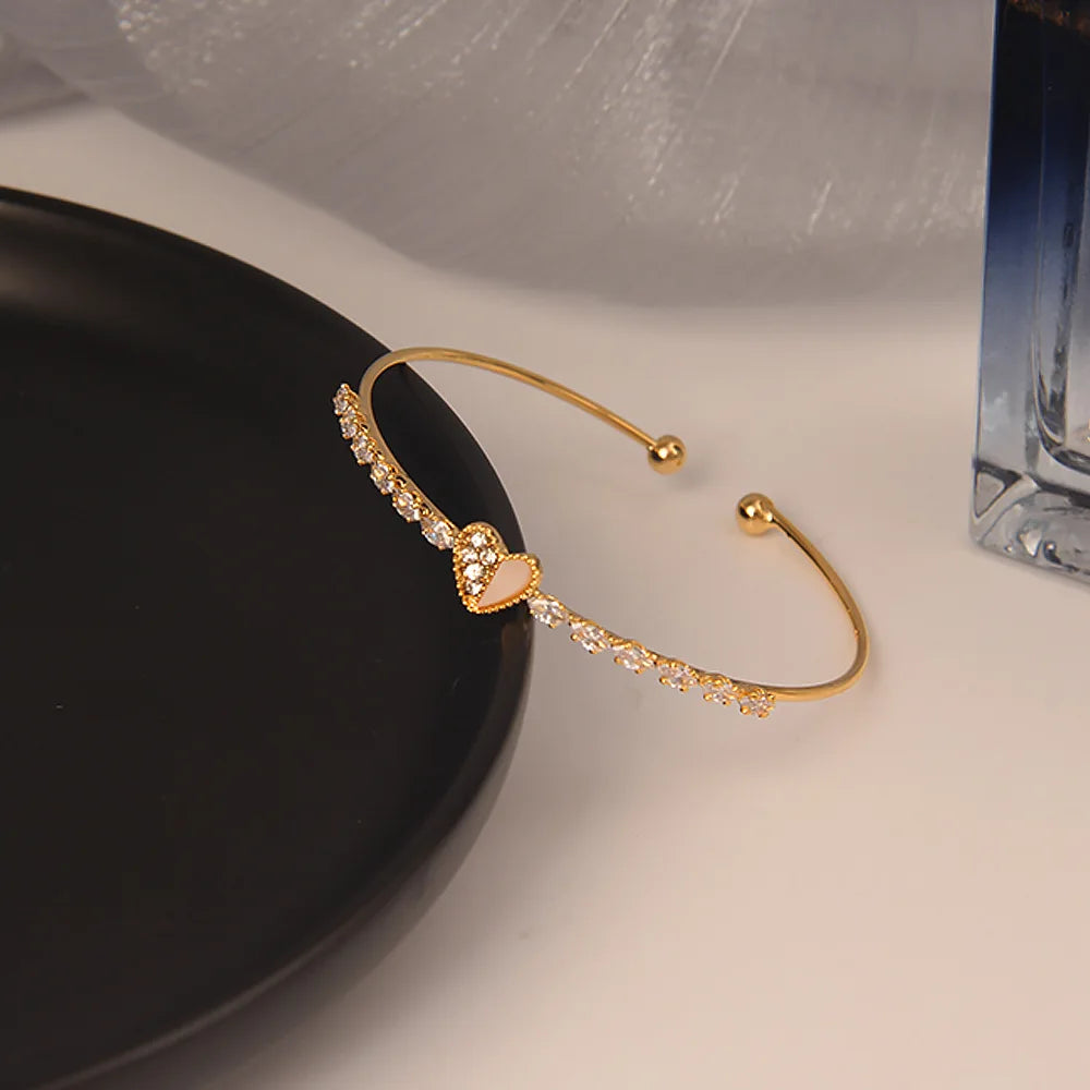 Gold Color Bracelet Set of Four Stainless Steel Sequins Rhinestone Bracelet Combination for Women Chain Bracelet Jewelry Gifts