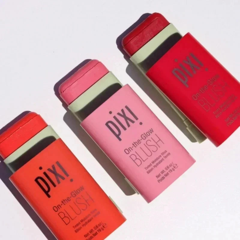 3-in-1 Cheek Lip Tinted Moistured Blush Stick Silky Brighten Blush Cream Blusher Cosmetics Tubes Matte Contour Makeup