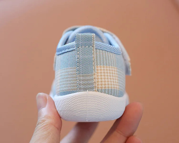 Baby Casual Shoes Breathable Canvas Shoes Infant Baby Girls Boys Soft Bottom Anti Slip First Walkers Toddler Sneakers Prewalker
