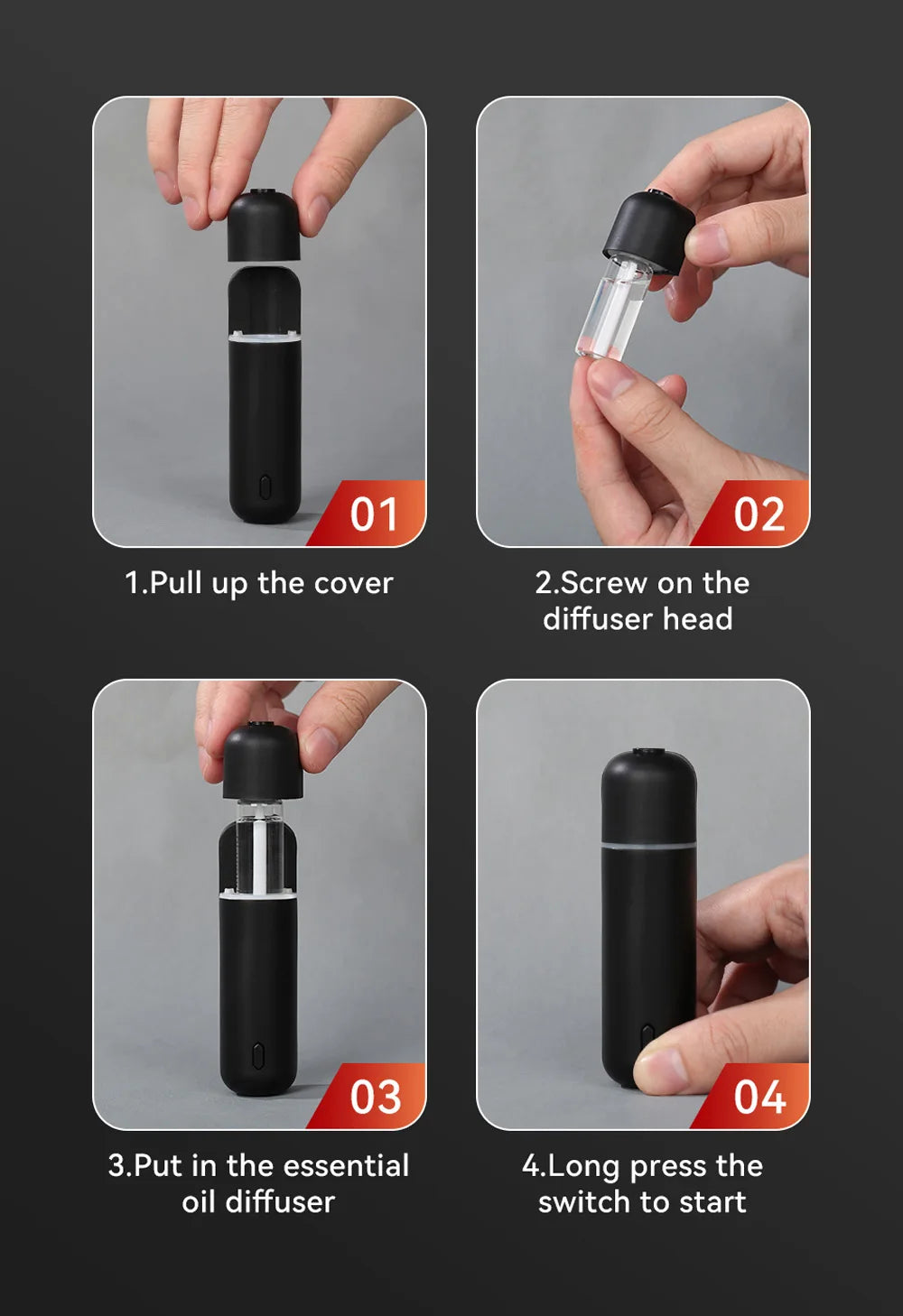 Auto Flavoring For Cars Air Freshener Essential Oils Diffuser Smell Distributor Car Perfume Vent Clip Six Scent Small Gifts