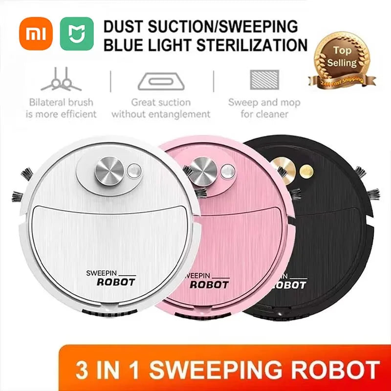 XIAOMI Electric Sweeper USB Rechargeable Intelligence Automation Sweeping Suction Mopping Robots Wet Dry Household  Convenience