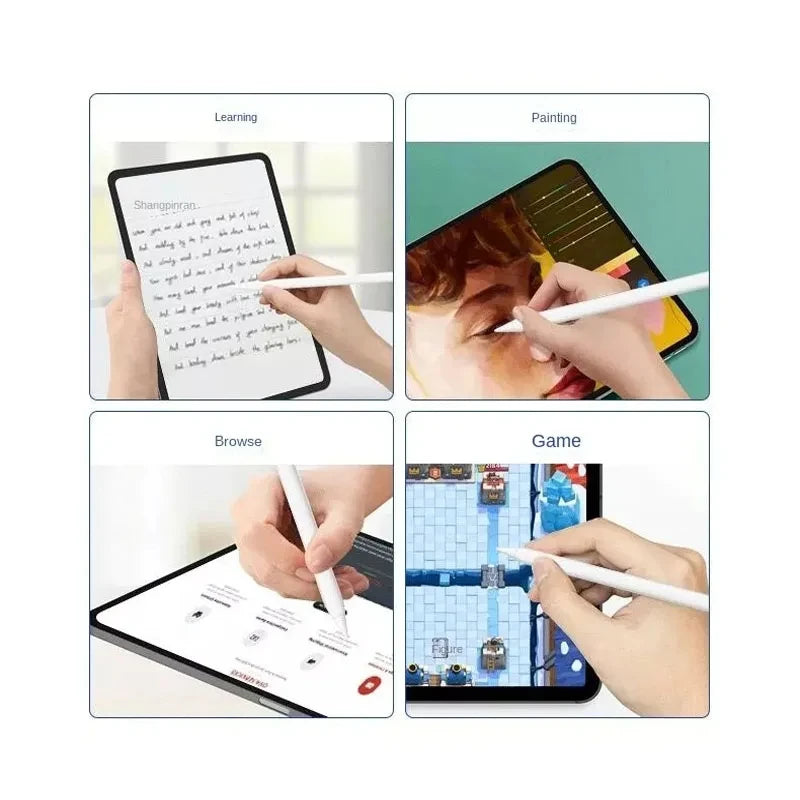 Universal Stylus Pen For Android/iOS/Windows Touch Screen Capacitive Pen Rechargeable Tilt iPad Stylus Pen For Phone Tablet