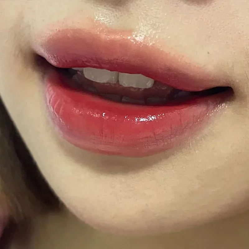8/6/4Pc Lip Gloss Natural Fruit Essence Moisturizer Lip Balm Hydrating Transparent Lipstick Base Lip Care Makeup Tools
