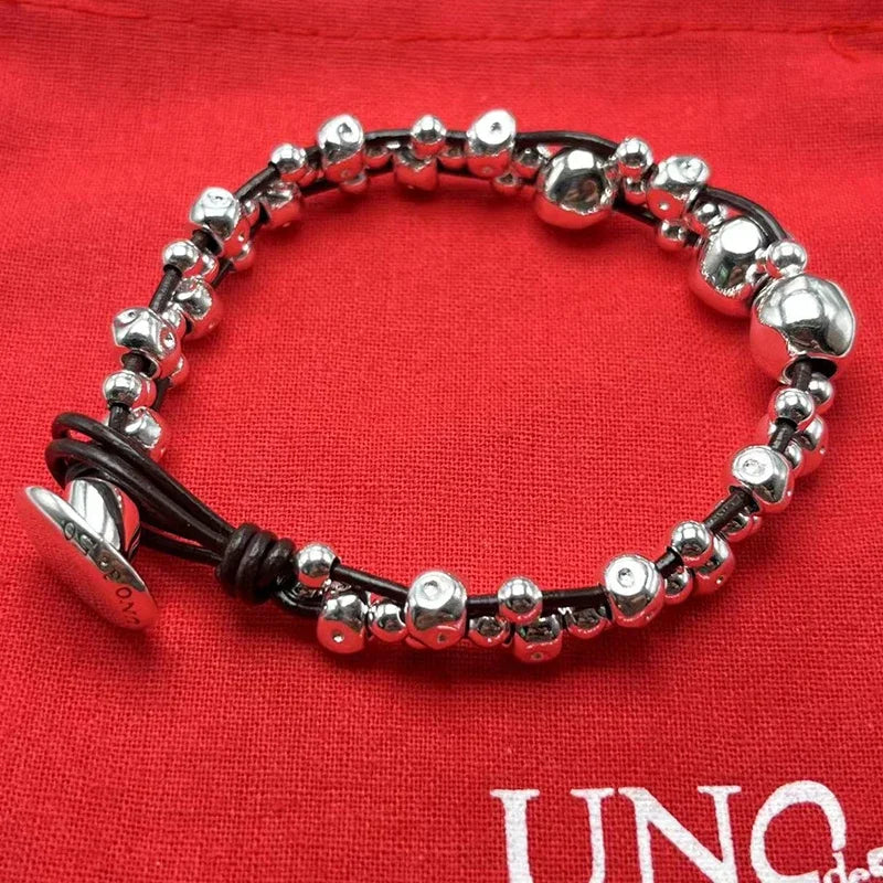 2023 New UNOde50 Popular in Europe and America, Creative High Quality Luxury Bracelet, Women's Romantic Gift, Bag