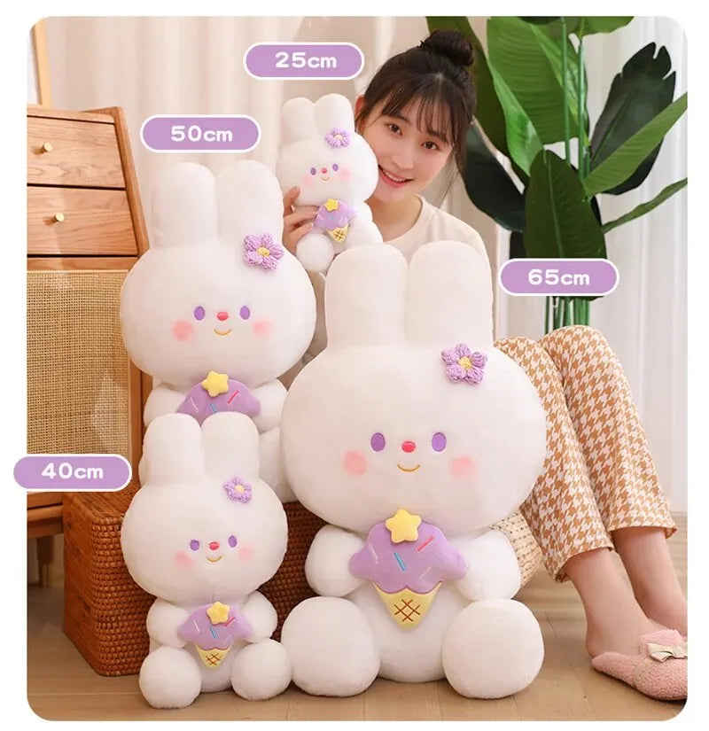 25cm Cute Rabbit Plush Toy Birthday Christmas Gift for Girl