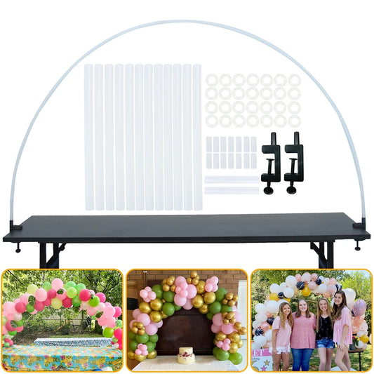 Adjustable Table Balloon Arch Kits Birthday Party Decor Wedding Birthday Balloon Column Stand Support Baby Shower
