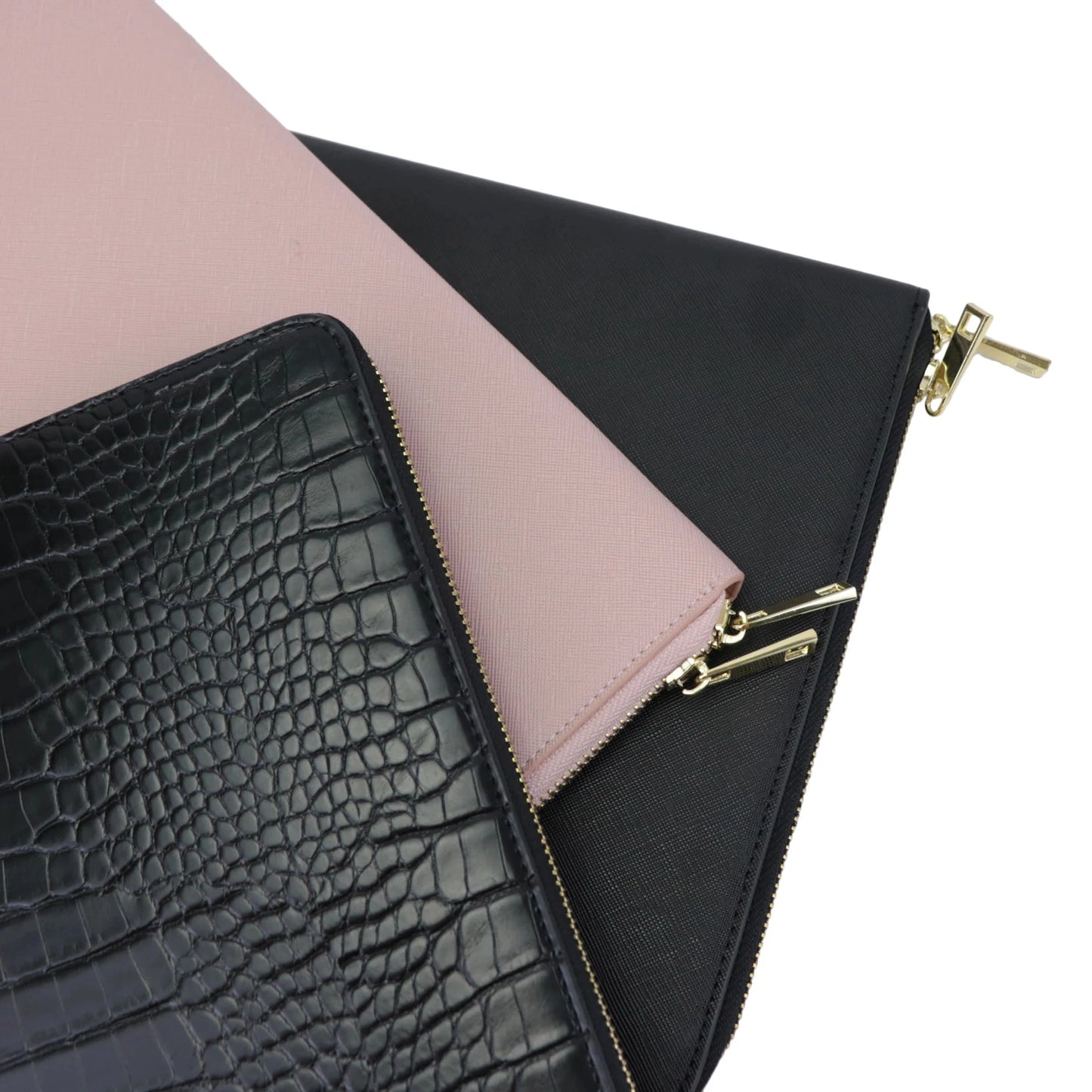 Free Customized Letters Laptop Bag For Macbook 13inch Computer Crocodile Pattern Pu Leather Briefcase Saffiano Travel Pouch