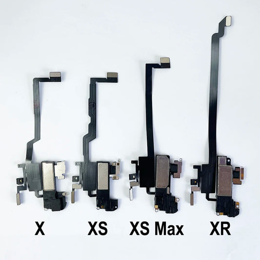 Ear Earpiece Flex For iPhone X Xs Max XR Proximity Light Sensor Sound Earphone Speaker Flex Cable Assembly