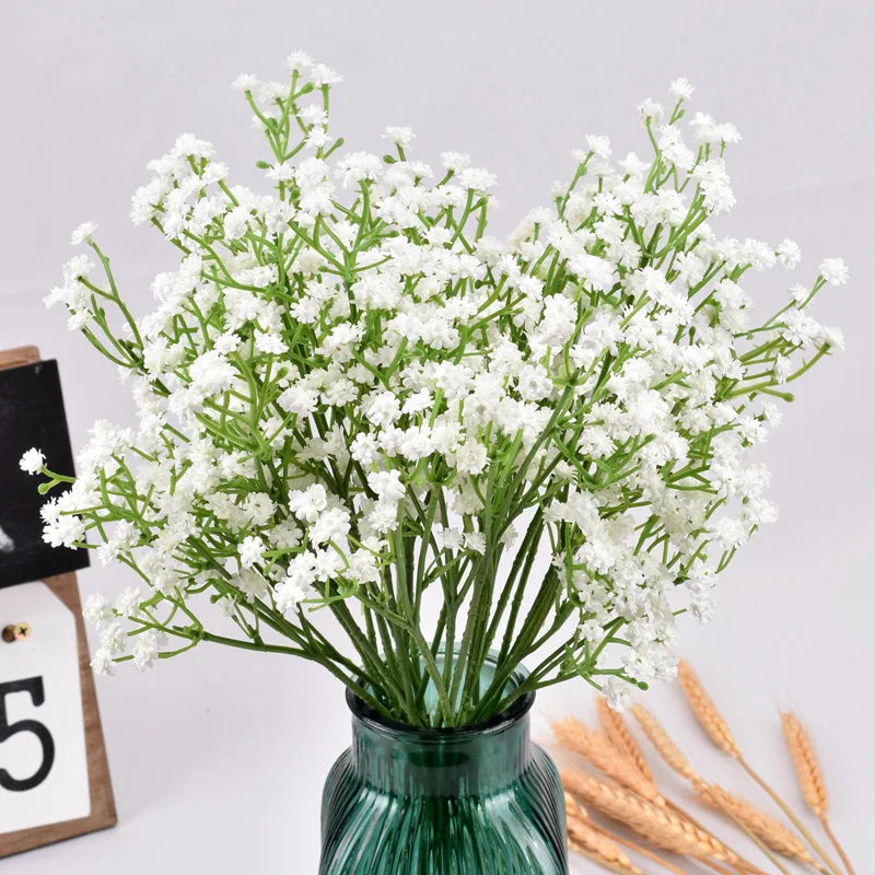 1Pc Simulation 3 Fork Gypsophila Home Wedding Decoration Floriculture Photography Landscape Fake Flower Props Party Decor