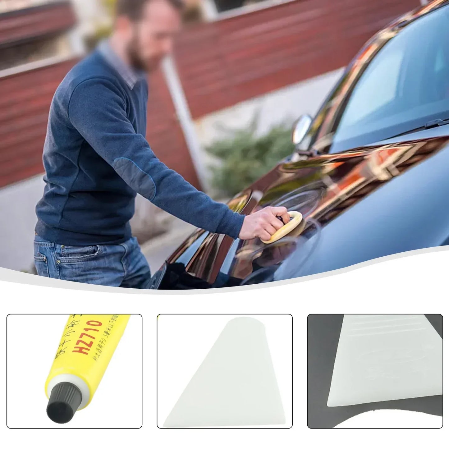 2023 Car Body Putty Scratch Filler Smooth Painting Pen Scratch Repair Tool Accessory  Assistant Smooth Quick Drying Putty