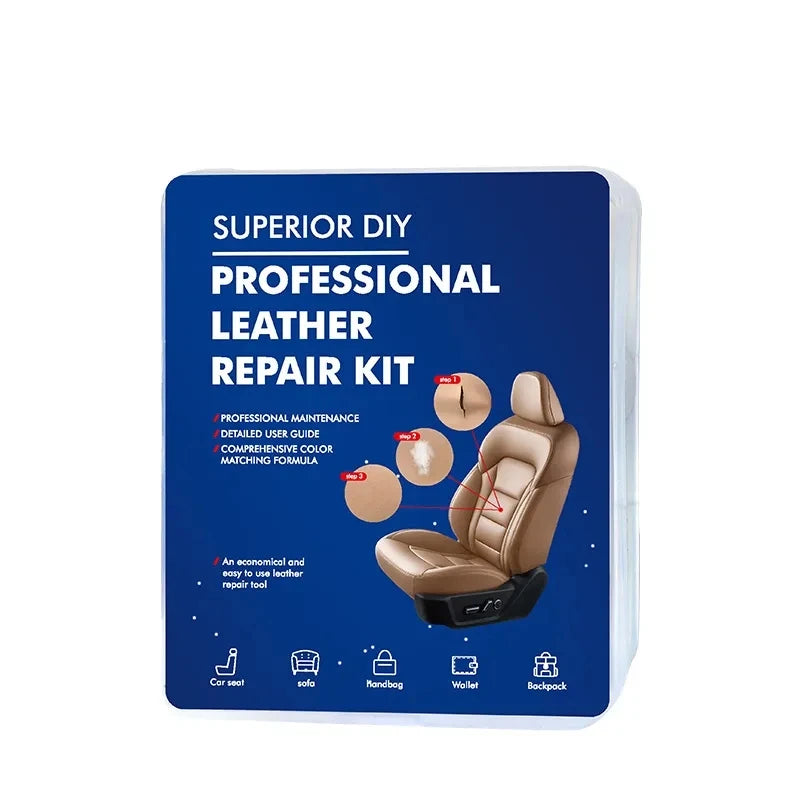 Car Liquid Leather Repair Kit Leather Skin Refurbish Tools For Car Seat Coats Sofa Holes Scratches Cracks Restoration