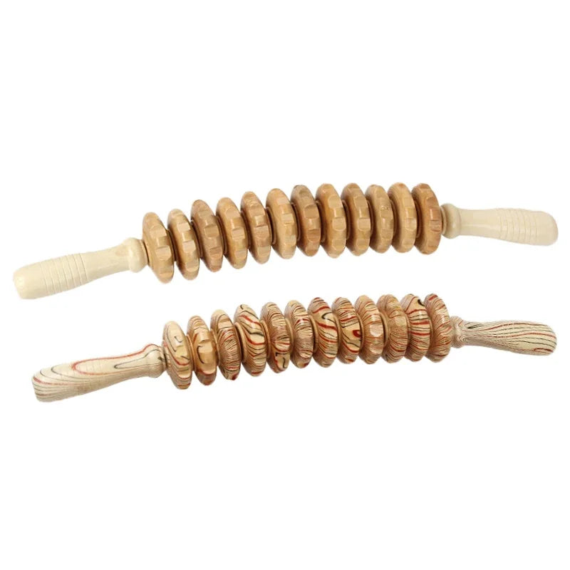 Wood Therapy Roller Massage Tools,Lymphatic Drainage,maderoterapia Colombiana,Cellulite Trigger Point Manual Muscle Release