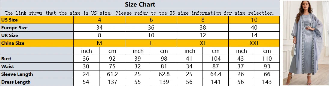 Elegant Embroidery Muslim Dress Ramadan Gurban Dubai Arab Two Piece Set Middle East Turkey Slash-Neck Fashion Abaya Clothing