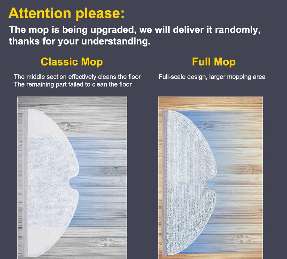 Hepa Filter Main Side Brush Mop Cloth for Xiaomi Mijia 1C 1T Mi Robot Vacuum Mop Dreame F9 Robotic Vacuum Cleaner Accessories
