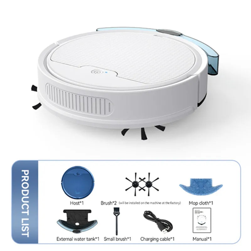 Super Quiet 3 In 1 Smart Sweeping Robot APP Upgrad Remote Control Mopping Vacuuming Sweeper For Home Office Cleaning Tool