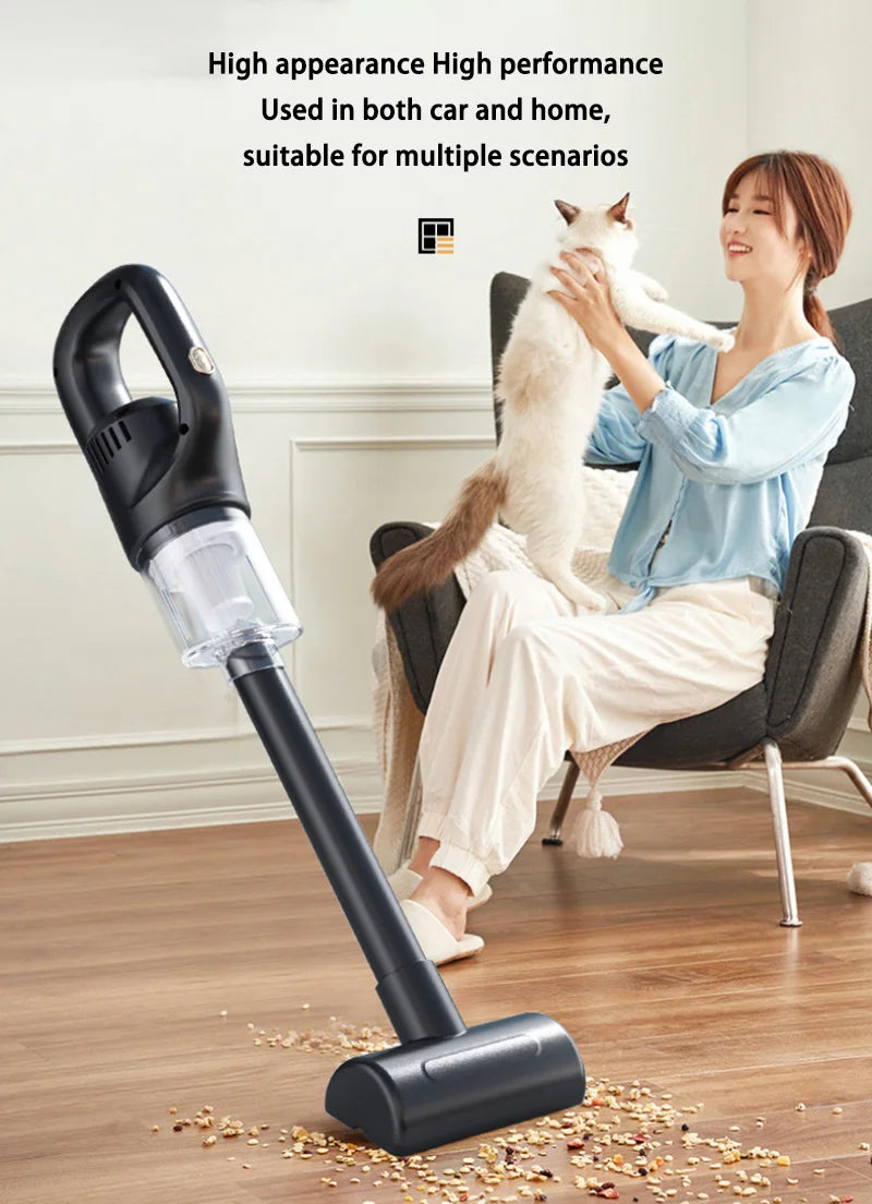 Xiaomi Rehargeable Cordless Handheld Vacuum High-power Wireless Cleaner Auto Vacuum for Home & Car & Pet Mini Vacuum Cleaner