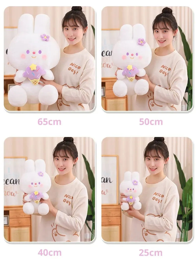 25cm Cute Rabbit Plush Toy Birthday Christmas Gift for Girl