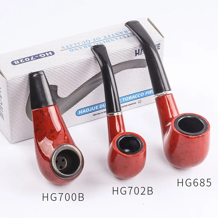 Chicken Leg Shape Short Pipes Chimney Smoking Pipe Mouthpiece Herb Tobacco Pipe Cigar Grinder Smoke Cigarette Holder