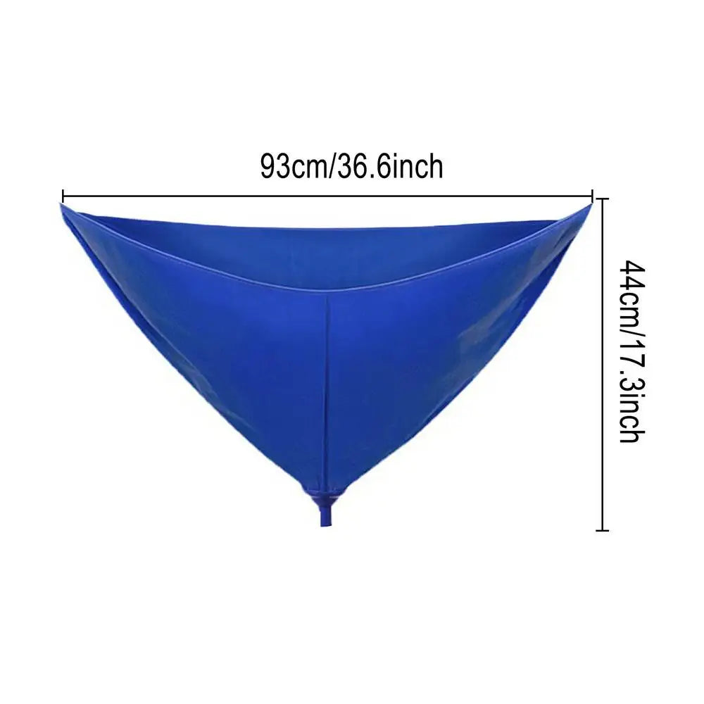 Air Conditioner Cleaning Cover Reusable Funnel Shape Split AC Cleaning Bag With Water Pipe Wall Mounted Service Bag For AC Units