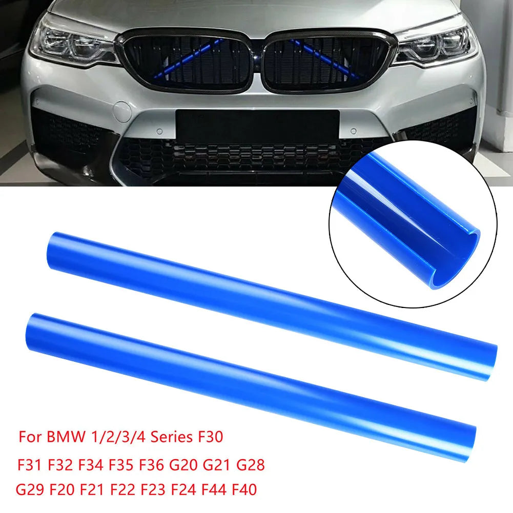 2 Pcs Front Grille Trim Strips For BMW 1 2 3 4 Series F30 F31 F32 F34 F35 F36 G20 G21 F20 F21 F22 Front Kidney Grilles V Brace