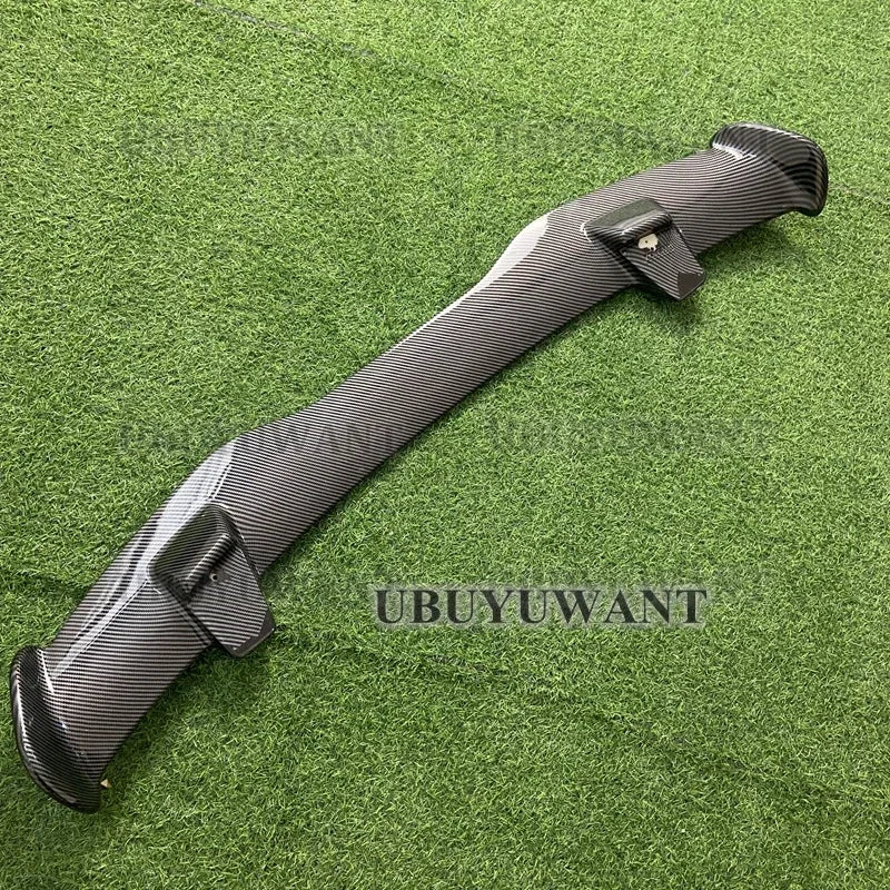 For Peugeot 206 207 208 308 Spoiler 2005 2006-2022 ABS Plastic Carbon Fiber Look Hatchback Roof Rear Wing Body Kit Accessories