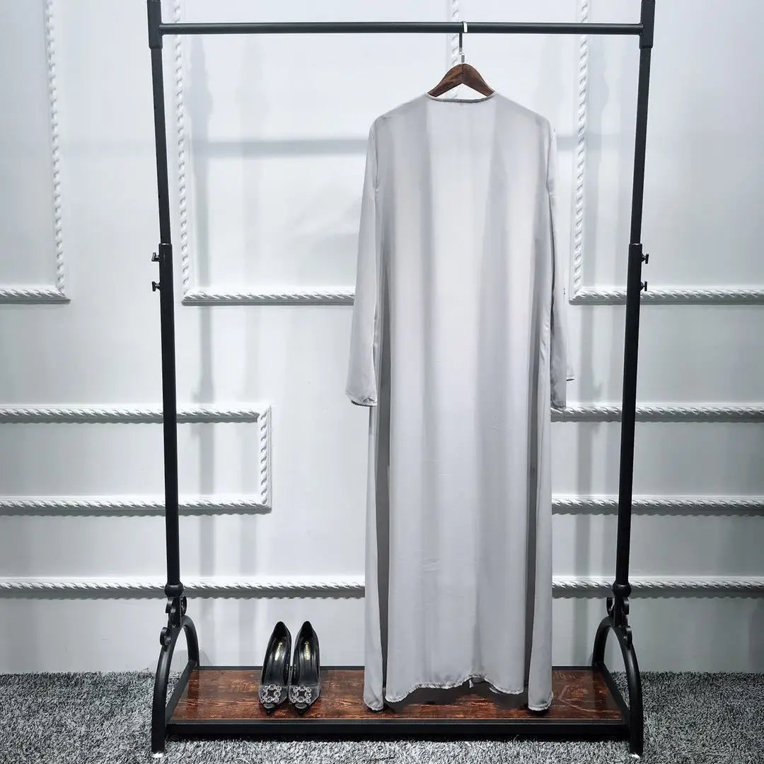 Abaya Kimono Kaftan Dubai Islam Muslim Dress Abayas Caftan Marocain Qatar Oman Turkey Clothing For Women Robe Femme