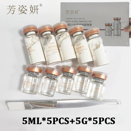Lyophilized Powder Face Miracle Mask Korean Makeup Hiauluronic Acid Skin Tightening Stem Cell Solution Ampoule Salon Cosmetics