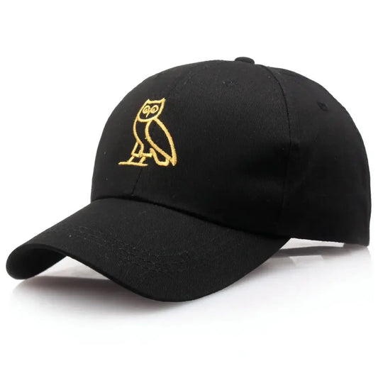 Fashion Trendy Pop Hip Hop Baseball Cap Embroidery Owl Sun Dad Hat for Men Women Streetwear Outdoor Caps Casquette Gorras